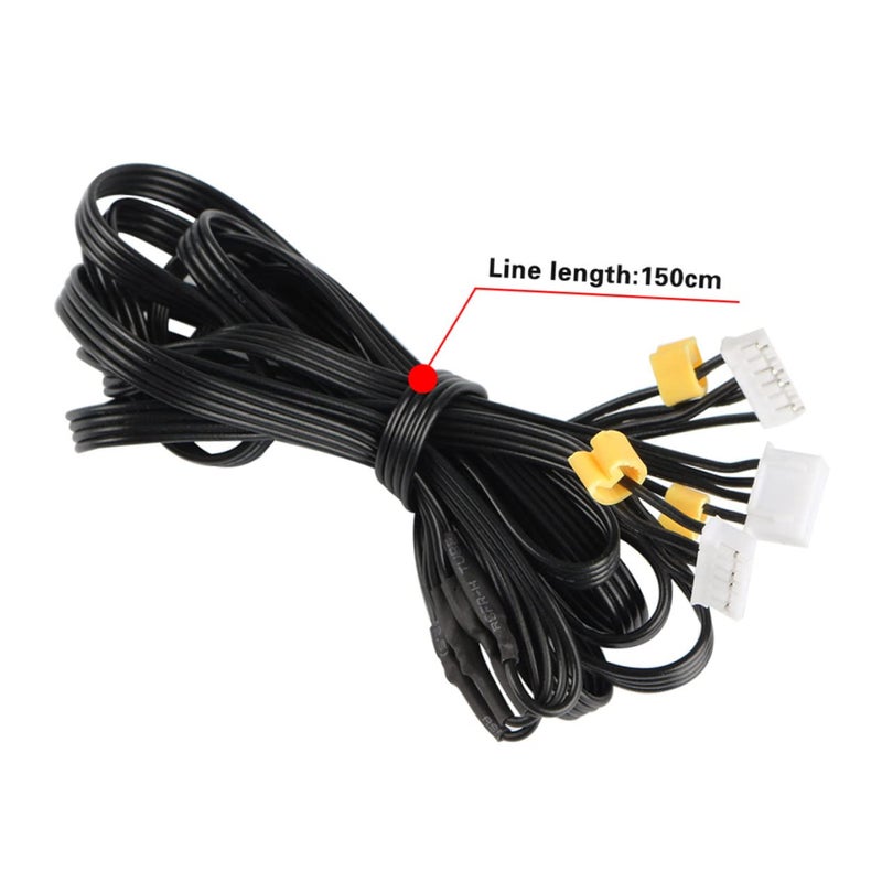 Smooth joint Stepper Motor Cables for Printers Dual Compatible Ender Motor Connection for Enhanced Performance Classic practical design - Image 2