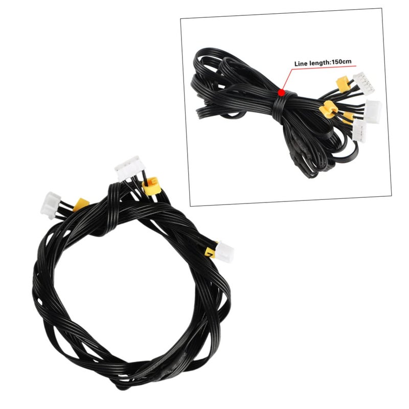 Smooth joint Stepper Motor Cables for Printers Dual Compatible Ender Motor Connection for Enhanced Performance Classic practical design - Image 3