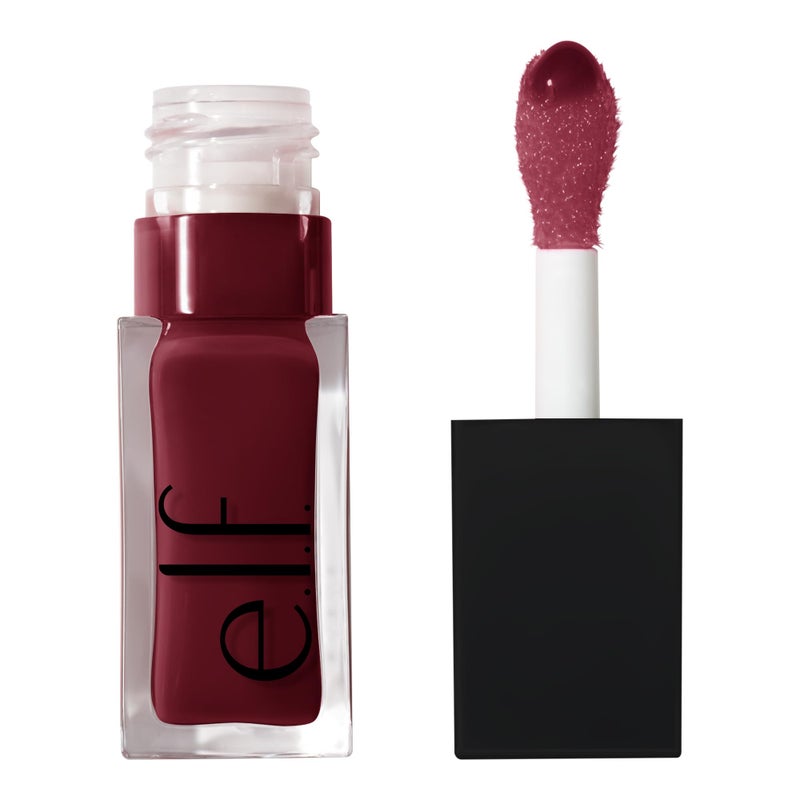 elf e.l.f. Glow Reviver Lip Oil, Nourishing Tinted Lip Oil For A High-shine Finish, Infused With Jojoba Oil, Vegan & Cruelty-free, Jam Session - Image 1