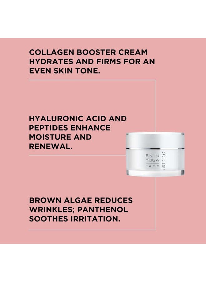 ARTDECO Collagen Booster Cream With Vitamin C - Moisturizing Cream - Anti-Aging Effect - Combats Signs of Skin Aging like Wrinkles & Loss of Contours - Facial Skin Care - Hyaluronic Acid - 1.6 Fl Oz  - Image 2