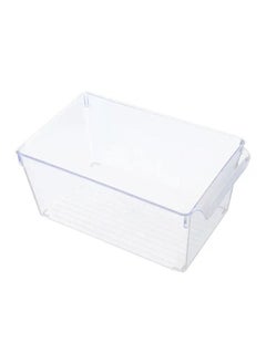 dunya Acrylic Fridge Organizer, (1pcs) Food Storage Lid for Kitchen and Refrigerator Storage Egg Fruits Vegetable Storage Storage Box Refrigerator Size 4.6oz Plastic Fruit Storage Boxes 20w * 32.5L * 7H cm  - Image 2