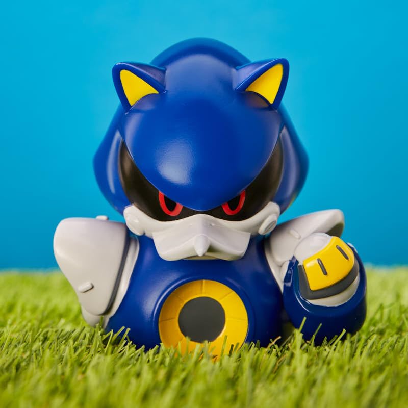 TUBBZ First Edition Metal Sonic Collectible Vinyl Rubber Duck Figure - Official Sonic The Hedgehog Merchandise - Action TV, Film & Video Games - Image 3