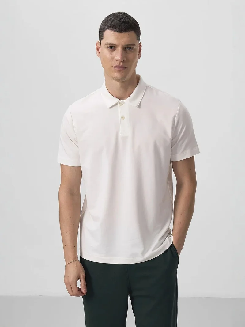 تومي لايف TOMMY Men's Cotton Elastane Polo T-Shirt