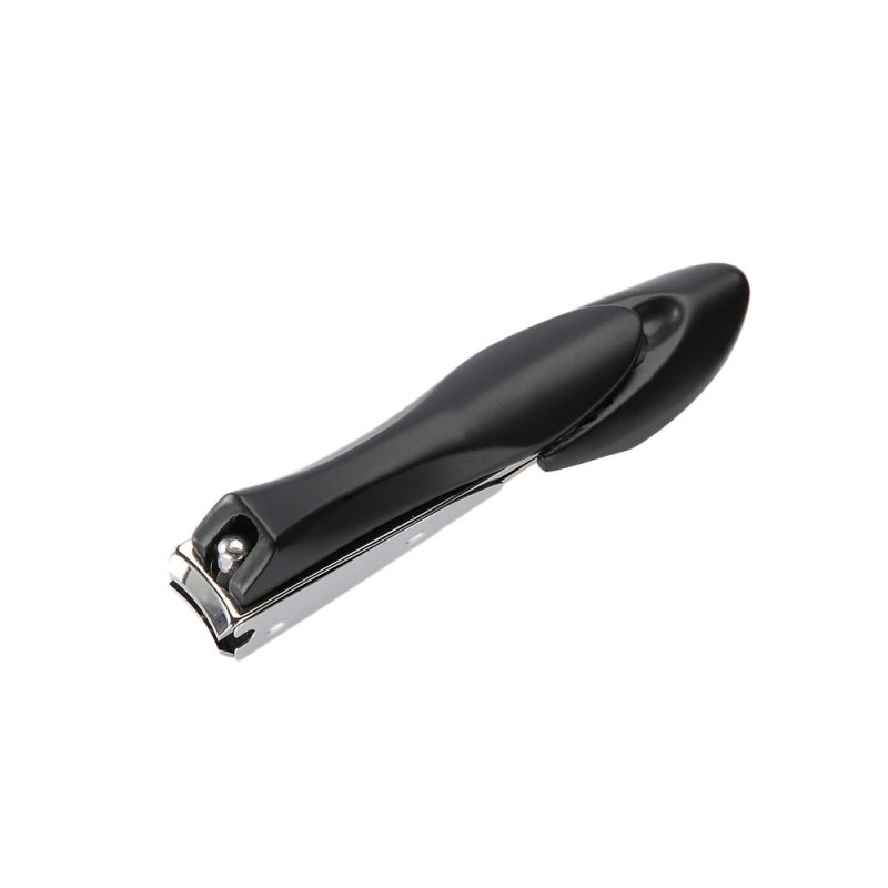 Finger Nail Clippers: Heavy Duty 304 Stainless Steel Sharp Mouth - Anti-splash Nail Box Design Curved Edge Nail Trimmer with Built-in Nail File for Manicure Pedicure Home Use - Image 2