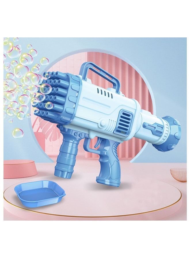 ZCM-HAPPY - 32 Hole Design Portable Large Capacity Bazooka Bubble Gun Toy - Image 1