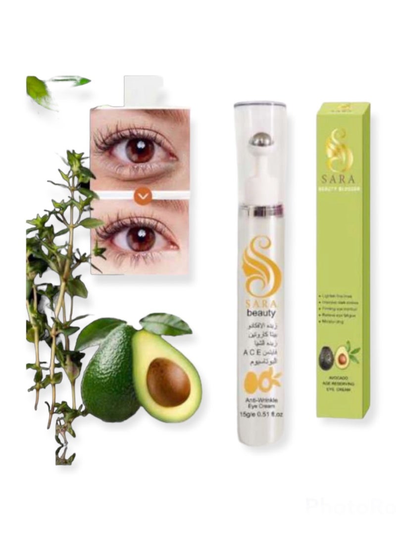 Avocado Butter and WrInkle Eye Cream to Remove Dark Circles - 15 gm - pzsku/Z9ECD046864D8B746EC0CZ/45/_/1738044158/c0fe3179-0d0b-42f8-9e1f-566a3b492bdd