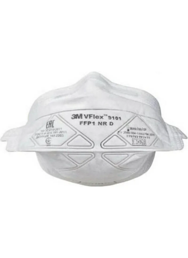 ثري ام ™ Vflex™ 9101E FFP1 Non-Vented Respiratory Protective Mask - Pack of 25