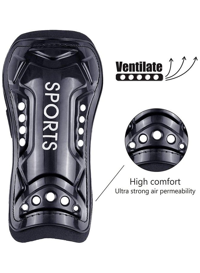 Generic 2 PCS Soccer Shin Guards Football Shin Protective Board Soccer Training Calf Protector Breathable Football Leg Pad  - Image 5