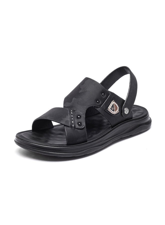 15MINS New Men's Sandals - Lightweight & Versatile Beach Shoes, Outdoor Casual Two-way Sport Sandals, Slip-on Comfortable Men's Footwear - Image 3