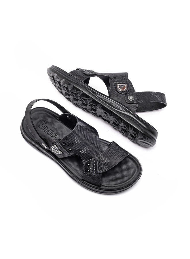 15MINS New Men's Sandals - Lightweight & Versatile Beach Shoes, Outdoor Casual Two-way Sport Sandals, Slip-on Comfortable Men's Footwear - Image 5