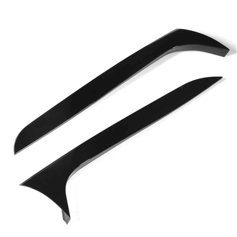 Rear Side Spoiler ABS Plastic Lightweight For A4 B8 Allroad Avant 2009-2016 - Easy Installation Rear Window Splitter Glossy Black For Original Car Replacement - Image 2