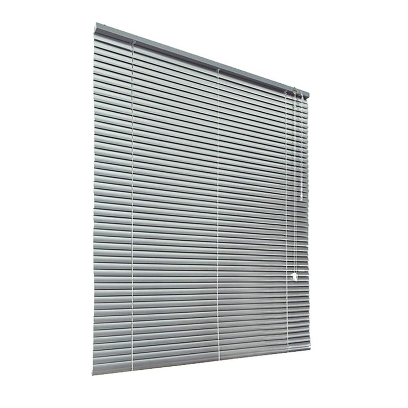 HSYLYM Aluminum Venetian Blinds 110  130cm Grey