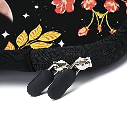AMARY Laptop Sleeves 11.6" 12" Laptop Handle Bag Neoprene Notebook Carrying Pouch Chromebook Sleeves case Ultrabook Case Tablet Cover Fit Apple MacBook Air HP DELL Lenovo Asus(Flowers Moon) - Image 5