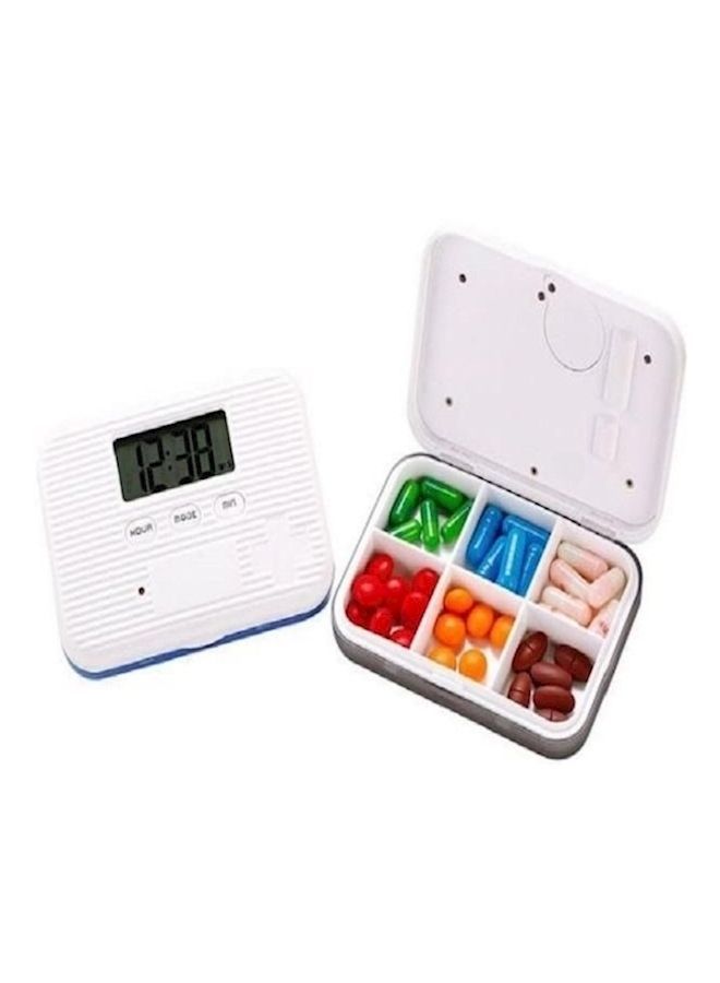 NIBEMINENT Mini Portable Daily Pill Case With Digital Alarm - Image 3