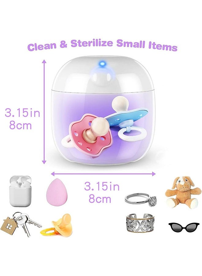 DAKS - Portable UV-C Sterilizer Box for Baby Pacifiers, Bottle Nipples, and Small Items – 99.99% Sterilization in 3 Minutes, USB-C Rechargeable, Travel-Friendly Mini Sanitizer with Auto-Clean Function - Image 1