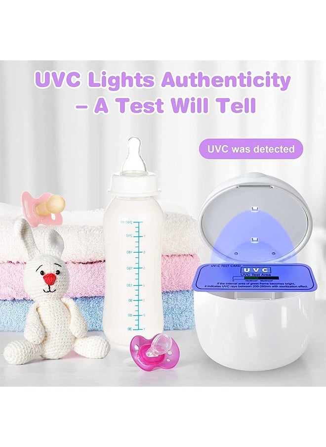 DAKS - Portable UV-C Sterilizer Box for Baby Pacifiers, Bottle Nipples, and Small Items – 99.99% Sterilization in 3 Minutes, USB-C Rechargeable, Travel-Friendly Mini Sanitizer with Auto-Clean Function - Image 1