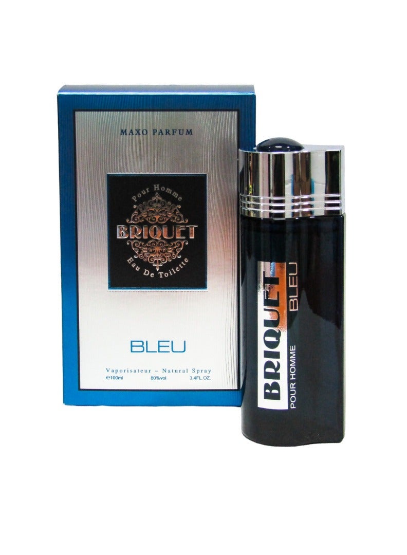 مومونت BRIQUET Bleu Men’s Eau de Parfum – 100 ml Dumont - Image 1