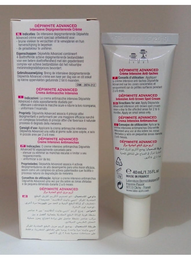 Voltafas ACM DEPIWHITE ADVANCED INTENSIVE ANTI-BROWN SPOT CREAM 40ml - Image 5