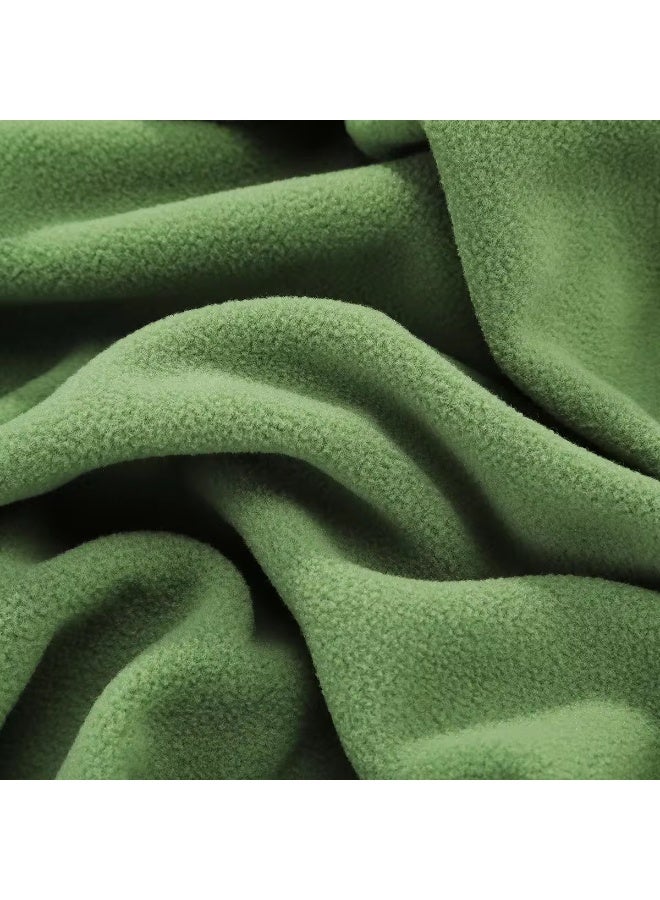 بطانية من الألياف الدقيقة فائقة النعومة من Polar Fleece - تصميم محمول، مثالية للاستخدام على الأريكة أو القيلولة أو اليوغا أو السفر أو التخييم - Image 4