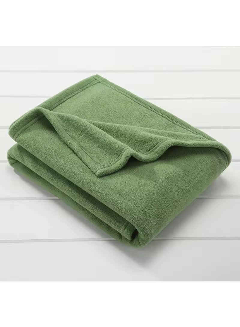 بطانية من الألياف الدقيقة فائقة النعومة من Polar Fleece - تصميم محمول، مثالية للاستخدام على الأريكة أو القيلولة أو اليوغا أو السفر أو التخييم - Image 2