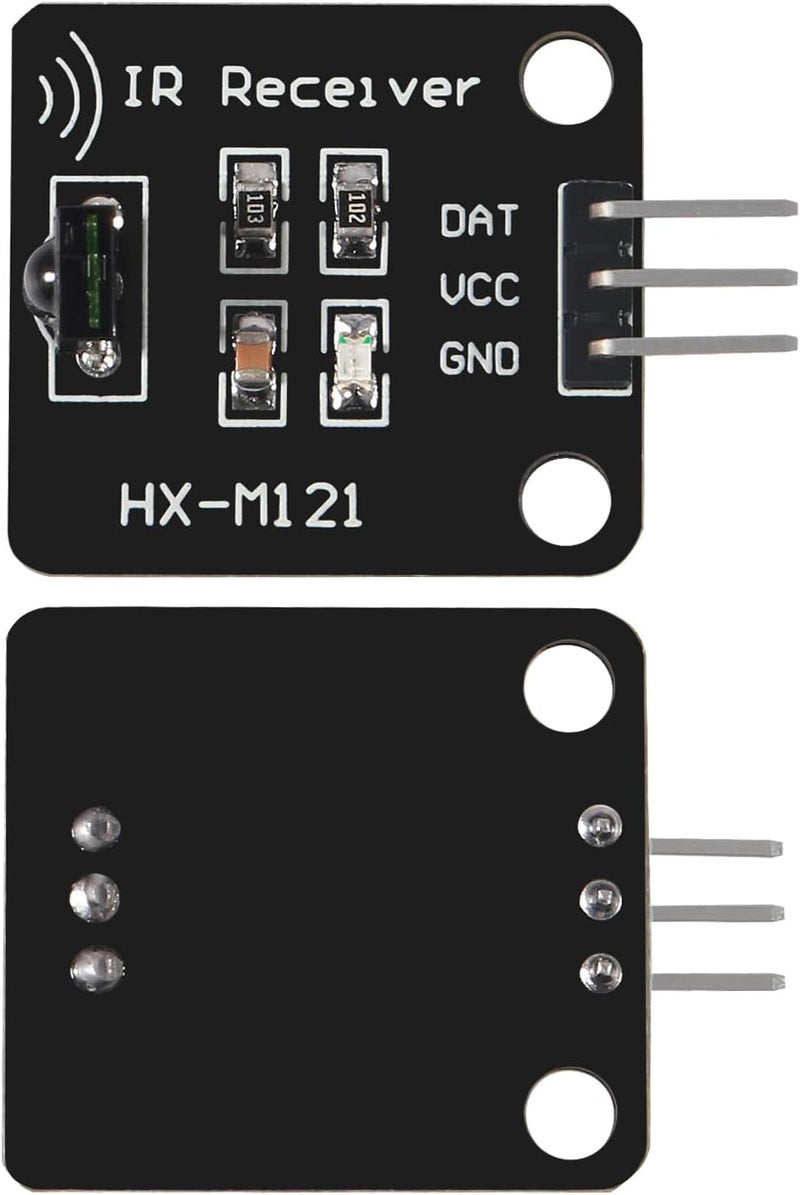 DORHEA 10Pcs Digital 38khz Ir Receiver Sensor Module + 10Pcs 38khz Ir Transmitter Sensor Module Kit for Electronic Building Block - Image 5
