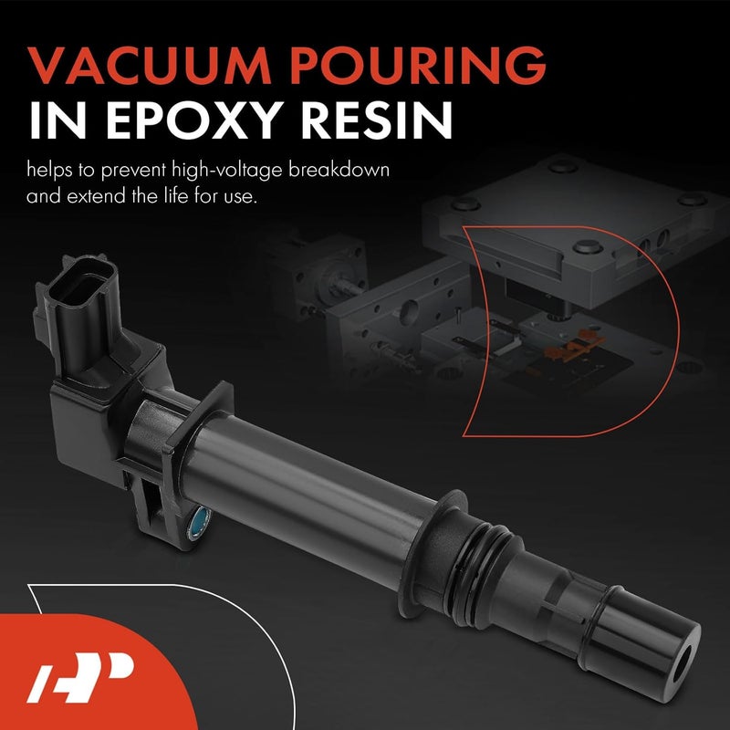 A-Premium Engine Ignition Coil Packs Set for Dodge, Jeep, and Chrysler V8 4.7L (8 Pieces) - Image 3