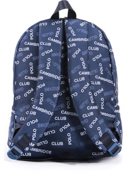 Cambridge Polo Club Rococo Unisex Children's Primary School Bag with Front Compartment  - Image 4