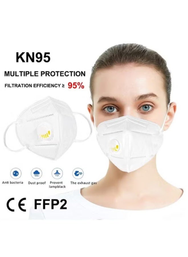Grace KN95 Face Mask with Filter – Pack of 10 - Image 2