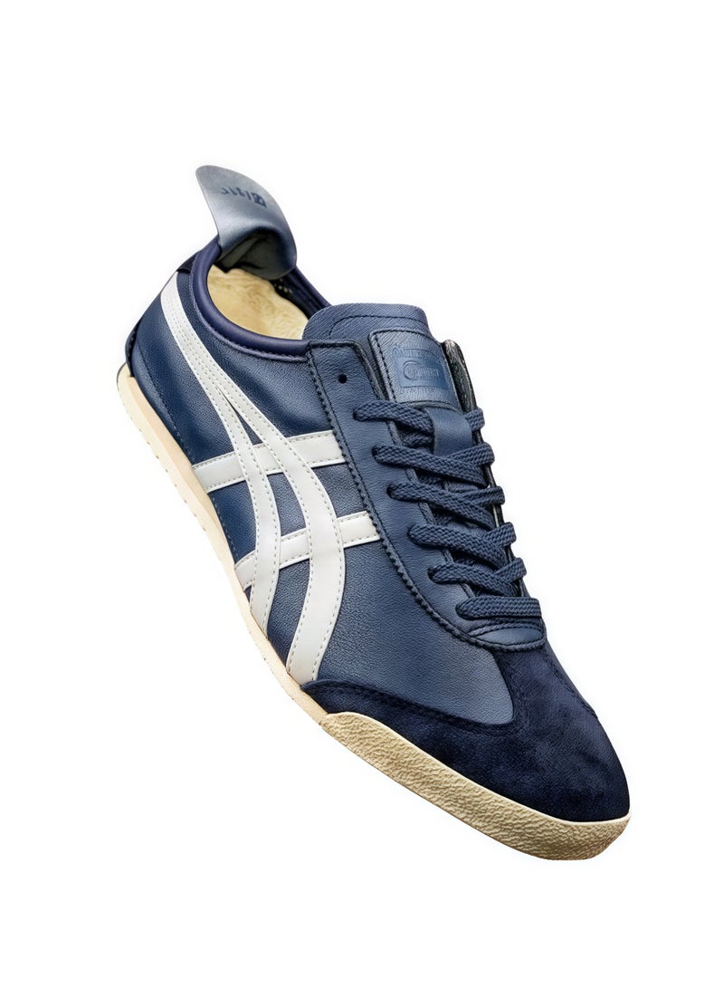 Onitsuka Tiger Onitsuka Tiger MEXICO 66 Deluxe Japan-made lambskin sneakers 