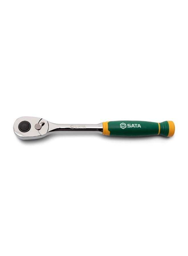 SATA ST13971G 1/2" Drive Quick-Release Teardrop Ratchet with Handle (72 Teeth) - Image 3