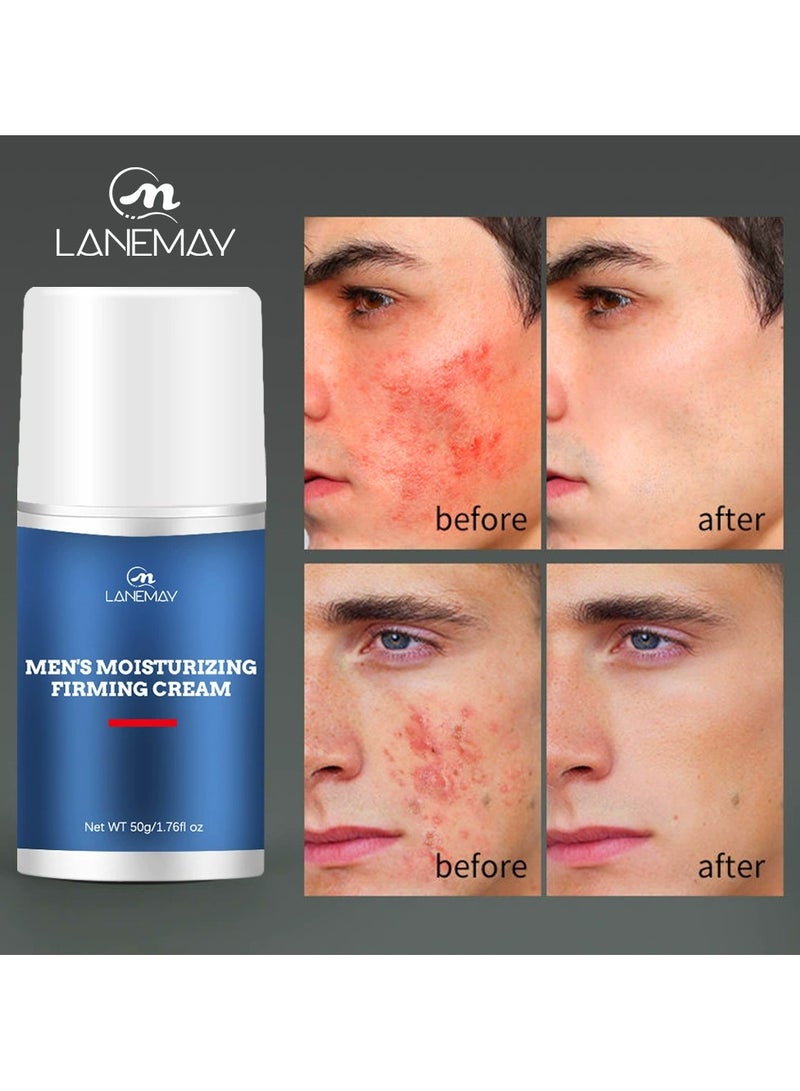 LANEMAY Mens Face Cream Hydrating Moisturizing Oil Control Brightening Non Greasy Nourishing Skincare Lotion - Image 4