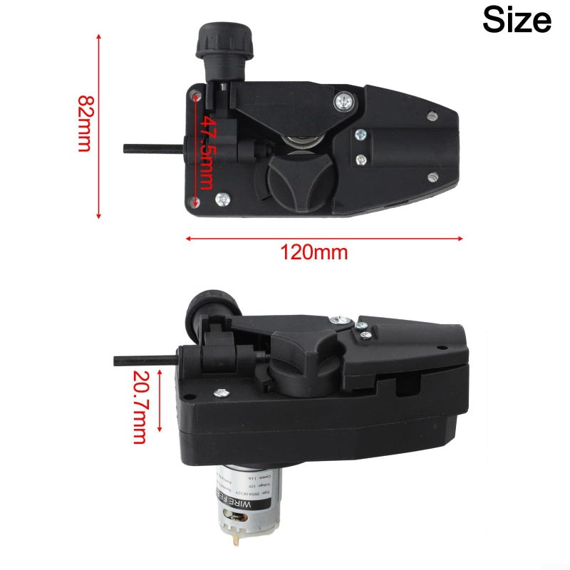 12V MIG Wire Feeder Motor Assembly Lightweight Wear Resistant Smooth Feeding Low Noise - Image 5