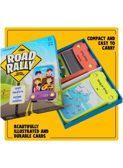 Road Rally Travel Scavenger Hunt Card Game For Kids Road Trip Car Games & Activities Must Haves Essentials I Fun Eye Hide & Seek Found Spy Summer Camping Toys Ages 5 6 7 8 9 10 11 12 8 12 - pzsku/Z9ECE4FDA96BBF856C423Z/45/_/1724480349/f3ffae02-654c-4078-83fe-2b0e1c167aed