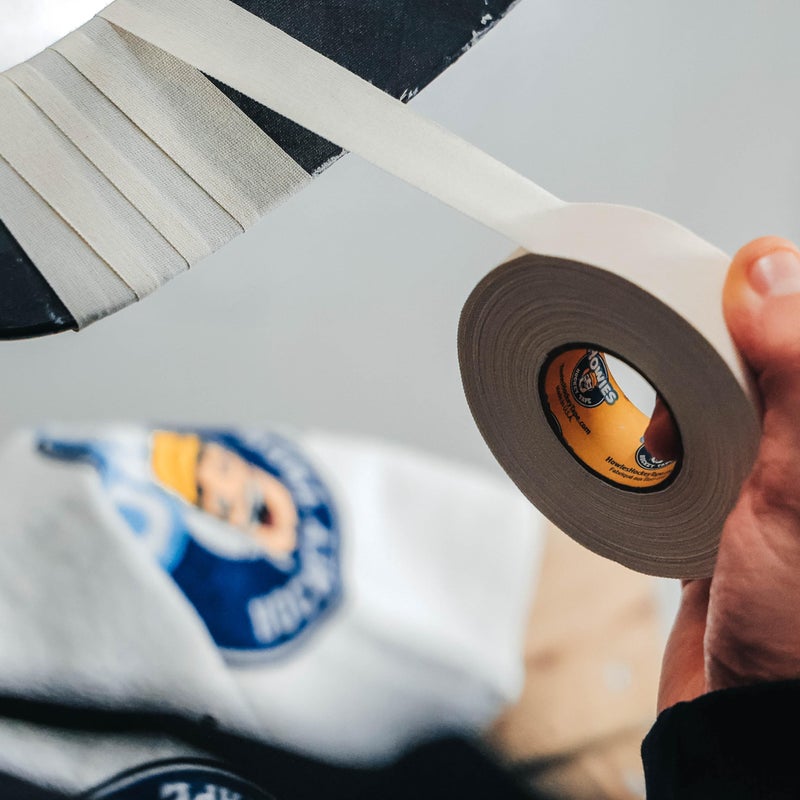 Howies Hockey Tape - 3 Pack White Cloth Stick Tape - 1" x 24 Yards per Roll - Strong, Long-Lasting Grip for Hockey Stick, Lacrosse and Baseball - Includes Free Tin - Image 5