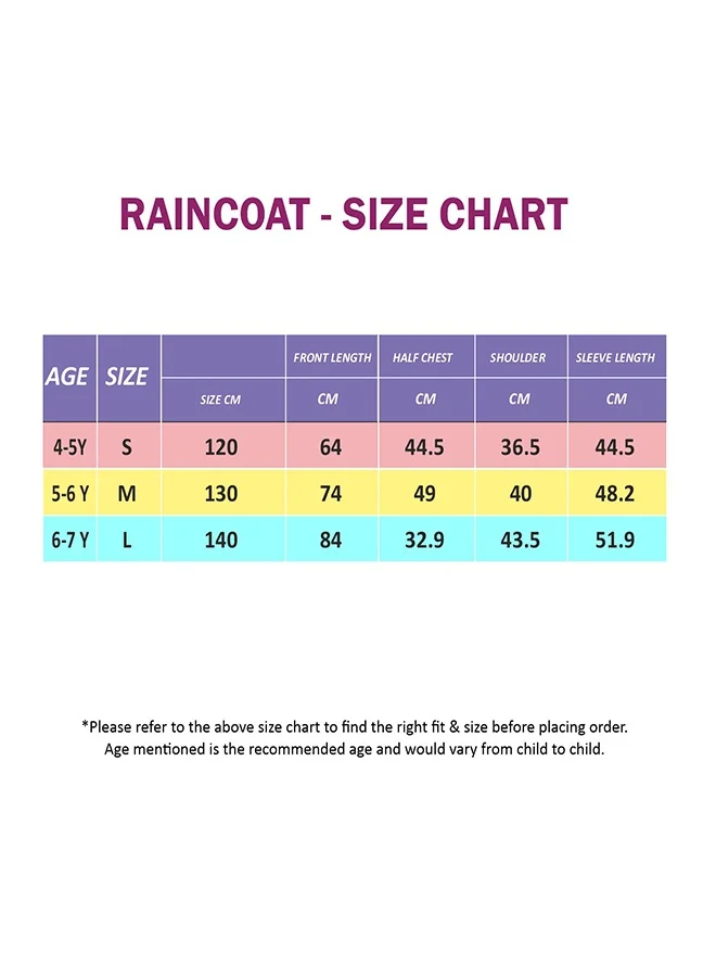 LITTLE SURPRISE BOX Little Surprise Box, Yellow Robot knee length raincoat for kids-L