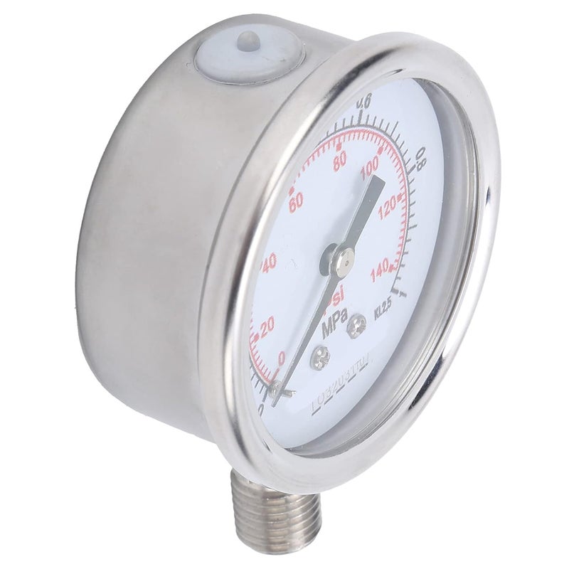 Stainless Steel Pressure Gauge 0 1 0MPa M14x1 5 Thread Industrial PSI Water Meter - Image 4