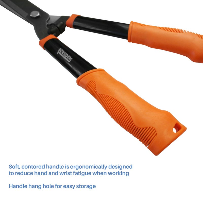 EK E&K Sunrise Set of 3 Pieces Garden Tree Tools for Lawn & Garden Care Garden Kit with Lopper, Hedge Shears and Pruner Shears, Tree & Shrub Care Kit - Image 3