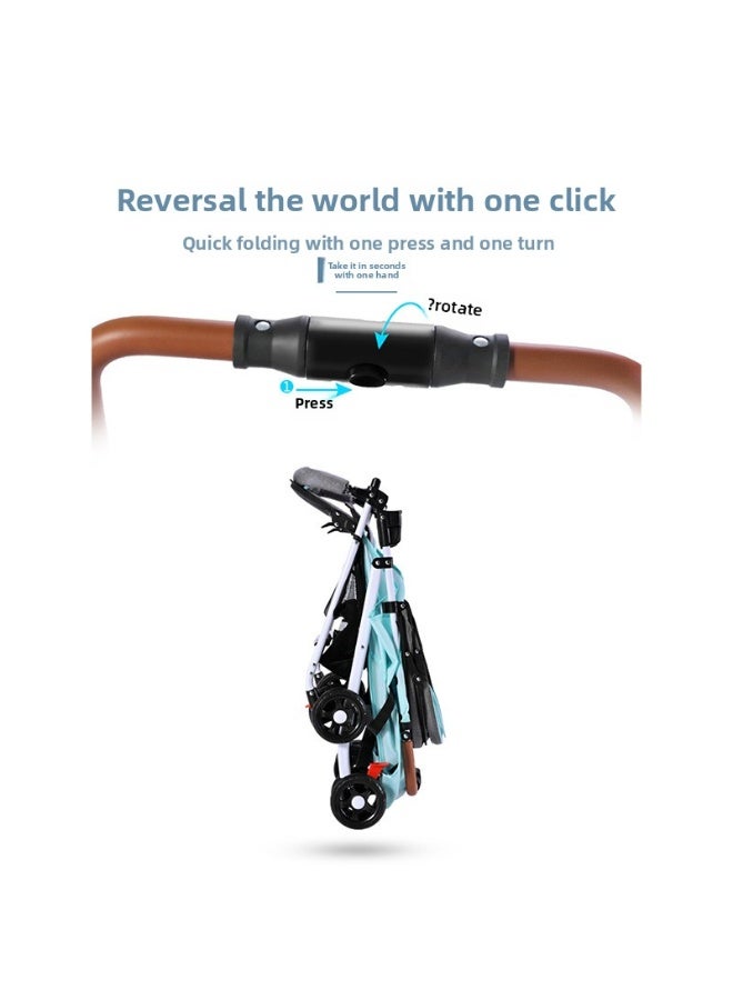 ORiTi Lightweight, Foldable, Can Sit Or Lie Down, Easily Retracted With Just One Click - Grey - Image 3