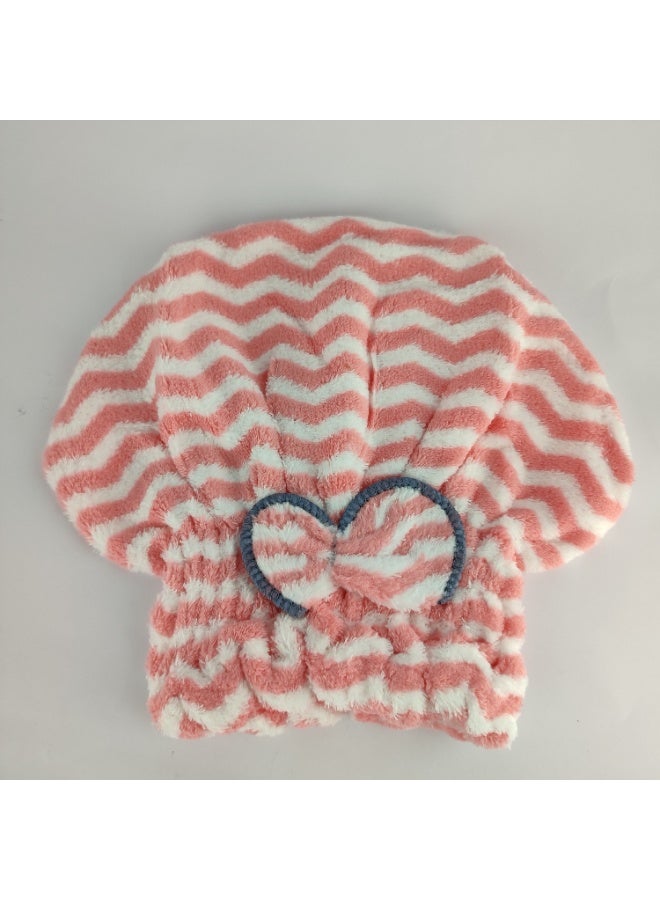 بونيه شعر فوطة ميكروفايبر لتجفيف الشعر بسرعة ونعومة - Image 1