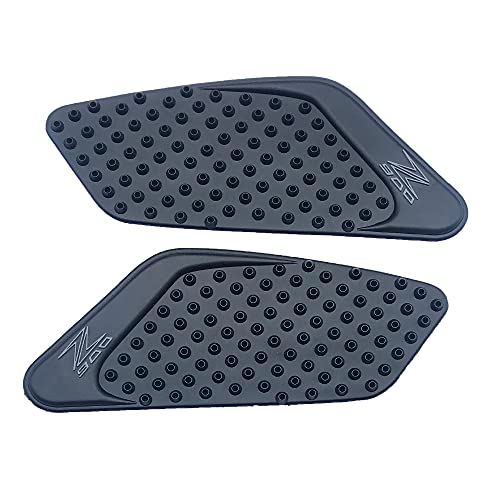 Motorcycle Black Rubber Gas Fuel Tank Traction Grip Compatible With Kawasaki Z900 - Image 1