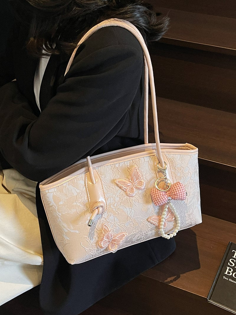 Summer Super New Chinese Style Bag Women'S All-Match Shoulder Underarm Bag Fashionable Commuter Hand Tote Bag - Image 3