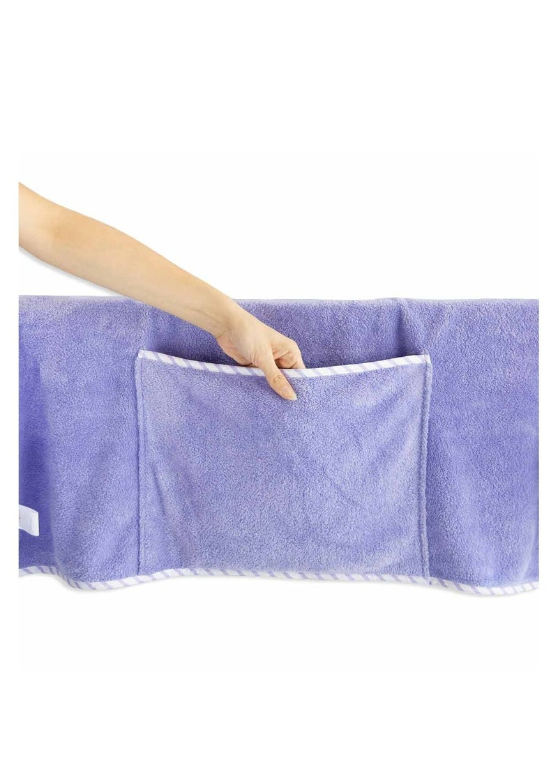 Milk&Moo Milk&Moo Little Mermaid Baby Blanket, Blanket For Babies, Ultra Soft Infant Blanket For Stroller and Travelling, Colorful and Plush Animal Blanket For Baby Girls and Baby Boys  - Image 3