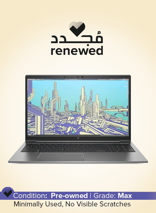 HP Renewed - ZBook Firefly G8 Laptop With 15-Inch Display, Intel Core i7-1165G7/11th Gen/Quad Core/16GB RAM/512GB SSD/4GB Nvidia Quadro T500/Windows 10 Pro English Grey - Image 1