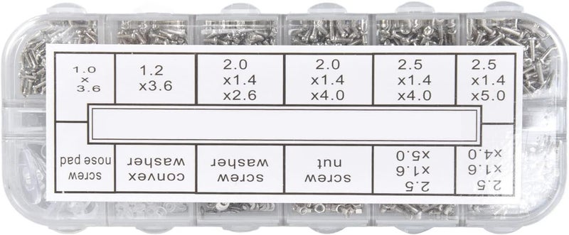 klarako Repair Screws Set, Comfortable and Strong Screws for Glasses for Watch - Image 3