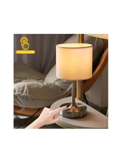 Table lamp led bedside lamp, Nordic wrought iron bedroom living room light, desk lamp from single canvas screen headlight - pzsku/Z9ECF29A05716814FE4CBZ/45/_/1728978910/42fbad8a-69b7-4812-a91b-607966f3cc9f