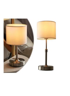 Table lamp led bedside lamp, Nordic wrought iron bedroom living room light, desk lamp from single canvas screen headlight - pzsku/Z9ECF29A05716814FE4CBZ/45/_/1728978912/c77bd3d6-7ebe-4642-beca-d65f1ed7fca5