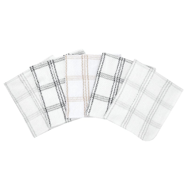Ritz Cotton Scouring Dish Cloth 5-Pack, Neutral - Image 2