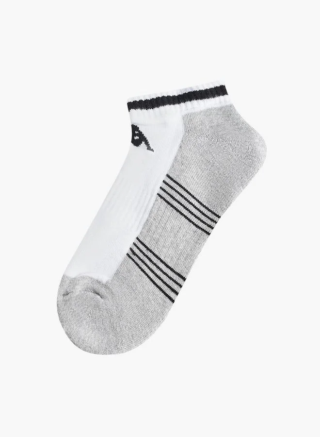Kappa Set Of 3 - Kappa Logo Print Half Terry Ankle Length Socks