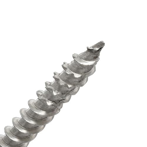 Power Pro Premium Exterior Wood Screws, #10 x 3 Inch All-Purpose Deck Screws for Outdoor Projects, T-25 Star Bit Included, Silver, 66 Pieces | 48623V4 - Image 5