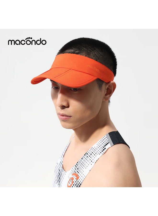 Macondo Ultra-light Triple-fold Ventilated Cap Outdoor Running Moisture-wicking Quick-dry Sports Hat Daily Training Black One Size - Image 2